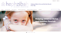 Desktop Screenshot of hephzibahhome.org